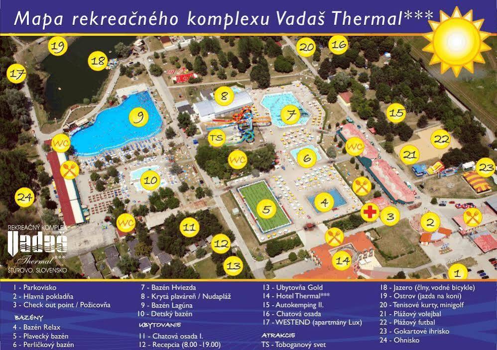 Wellness Hotel Thermal Штурово Екстер'єр фото